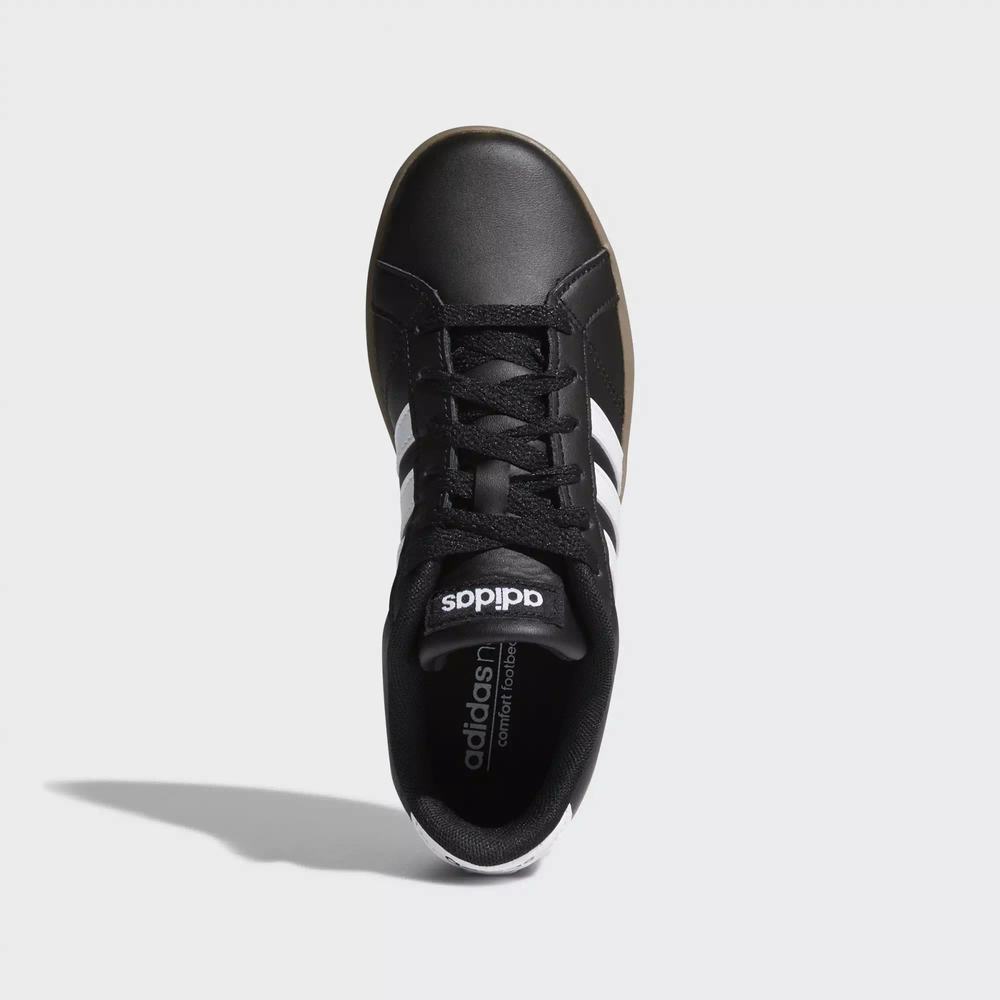 Adidas Baseline Tenis Negros Para Niño (MX-46628)